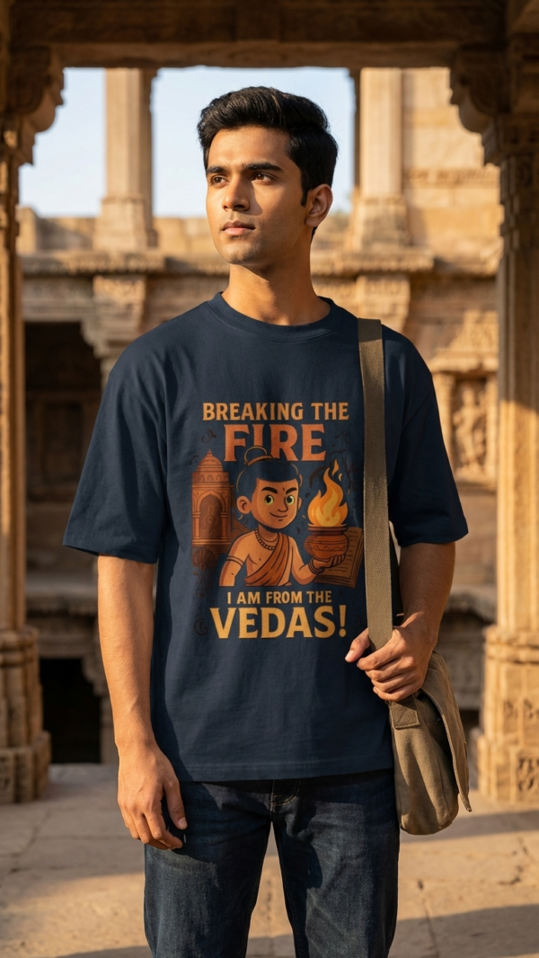 Breaking Fire - Oversized T-Shirt Breaking Fire