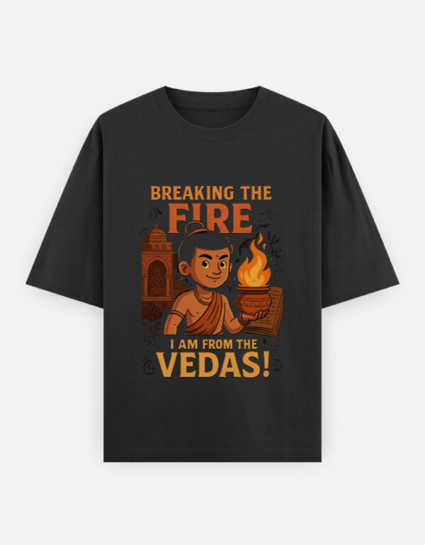 img_8b62920ef6fe7b.jpg Breaking Fire - Oversized T-Shirt