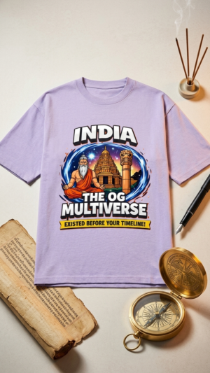 Epic Multiverse, Indian History Oversized T-Shirt | SindhVerse